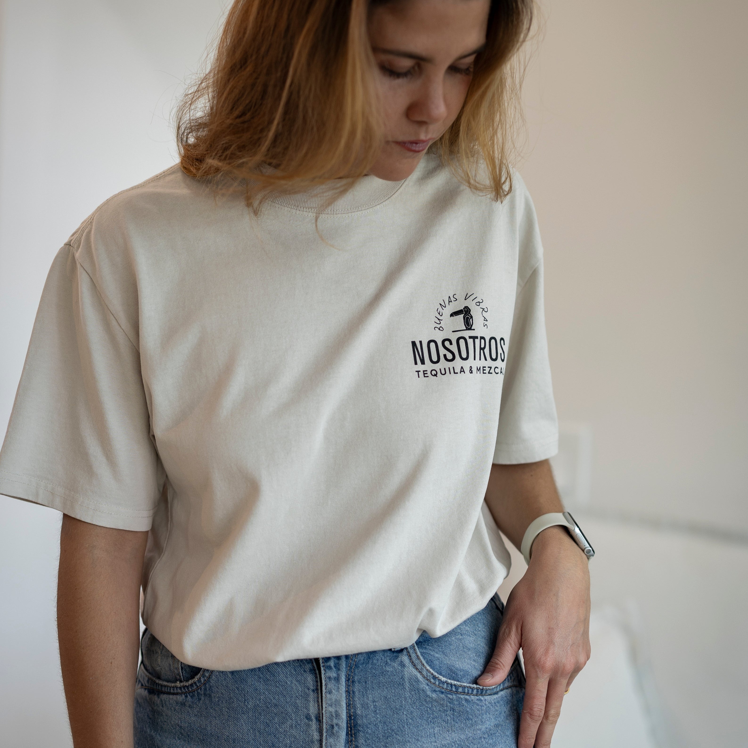 Nosotros Oversized Cafe T Shirt