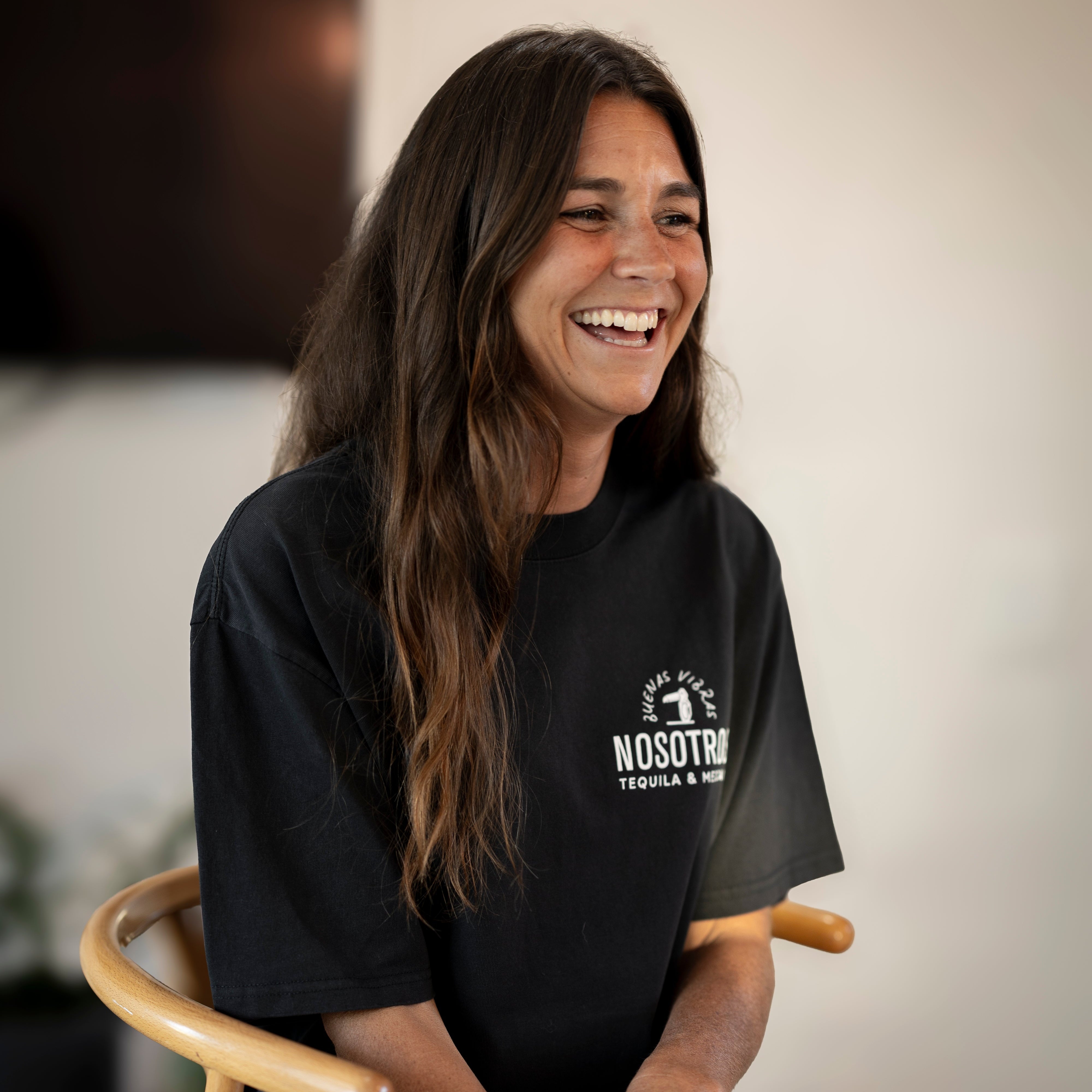 Nosotros Oversized Cafe T Shirt