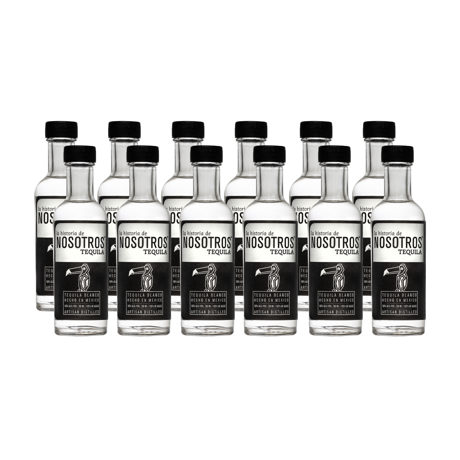 Nosotros Tequila 50mL / 12pack (Blanco or Reposado)