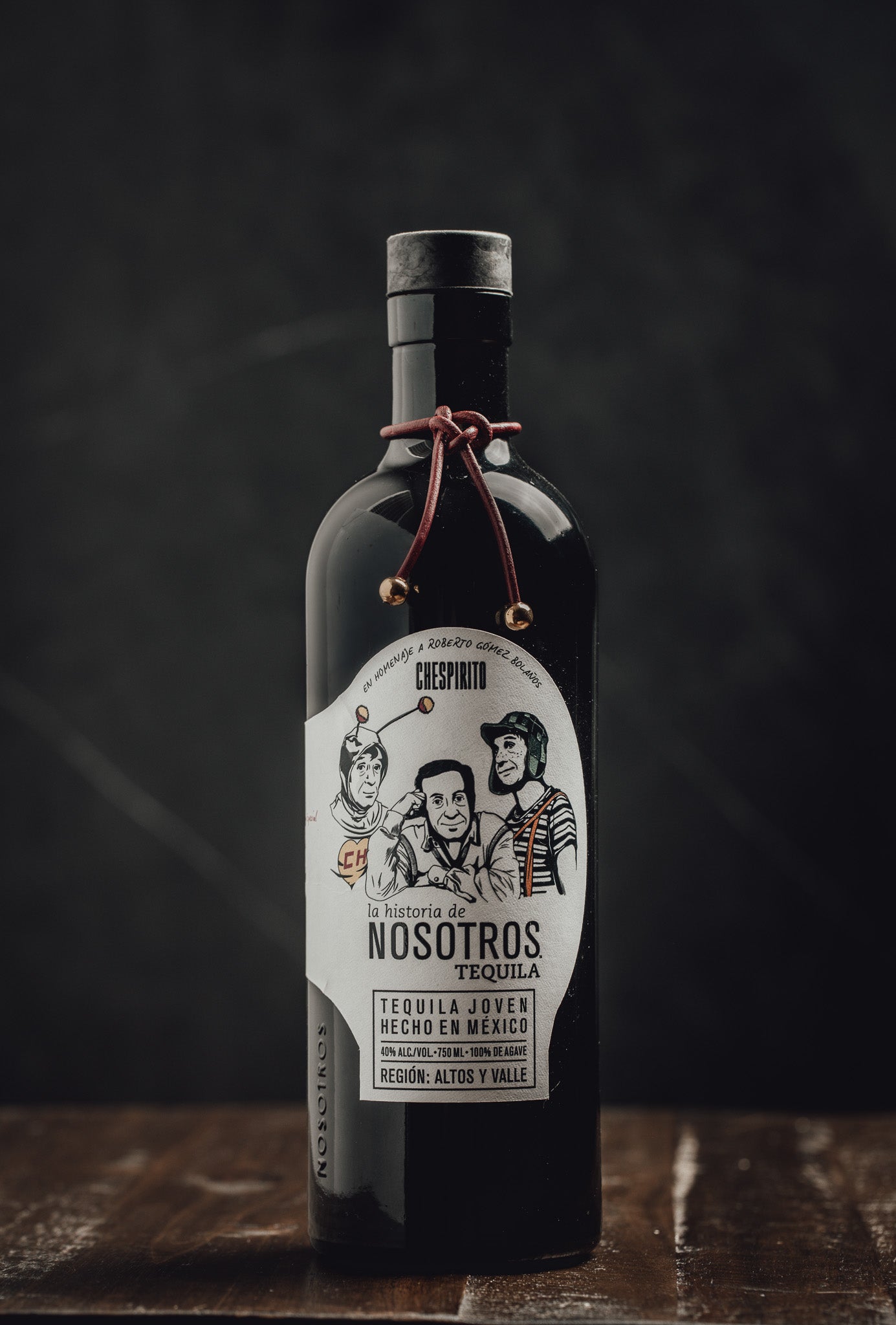 Nosotros X Chespirito Limited Edition Tequila Joven 750mL - PRE SALE