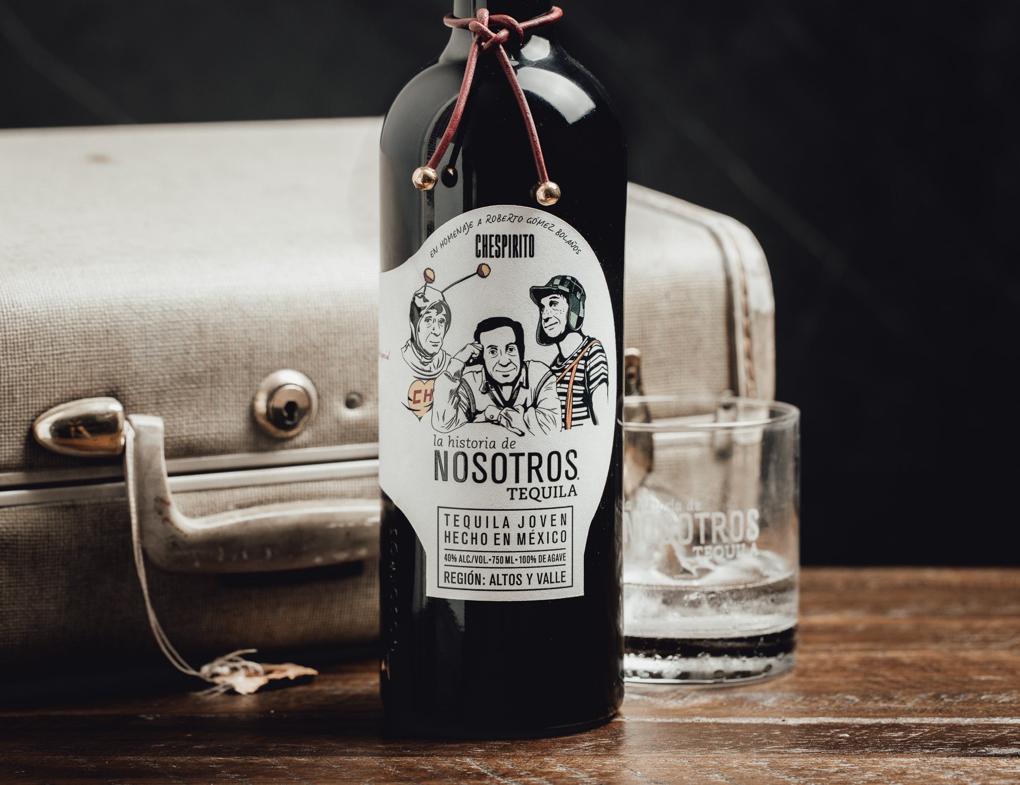 Nosotros X Chespirito Limited Edition Tequila Joven 750mL