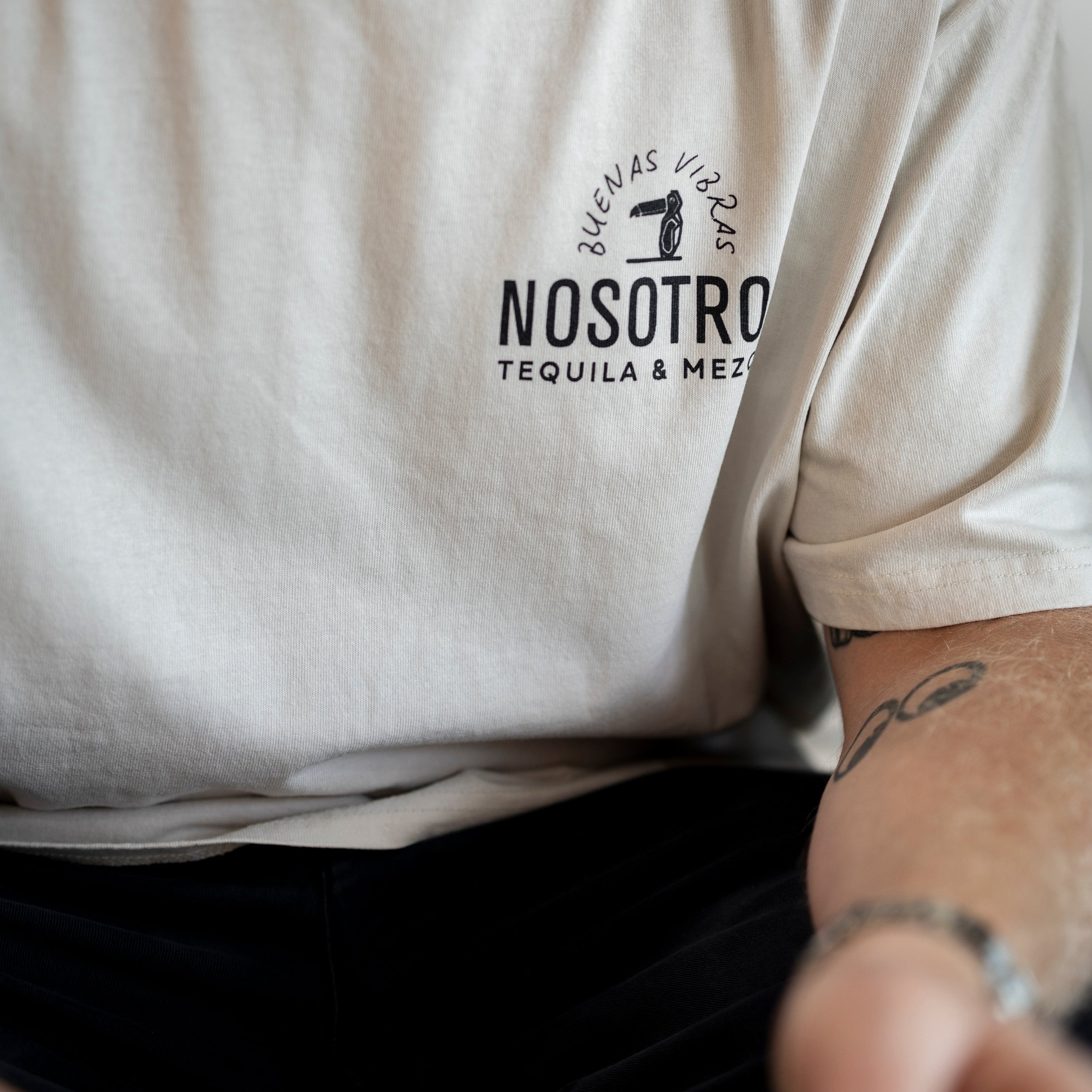 Nosotros Oversized Cafe T Shirt