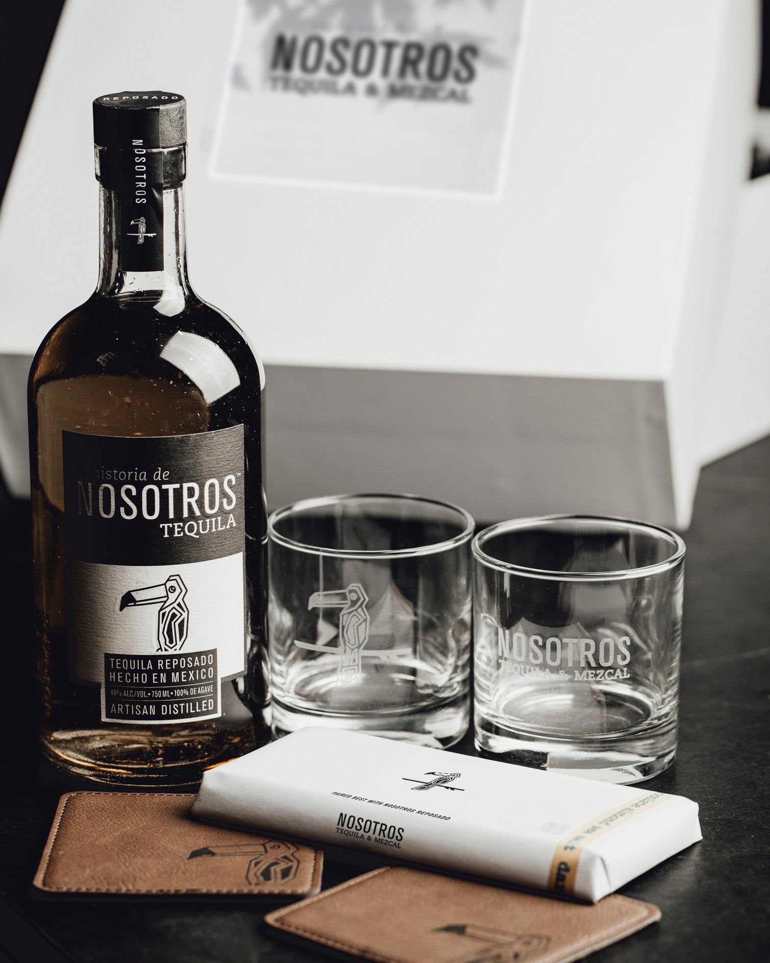 Nosotros Tequila Reposado Sipping Kit