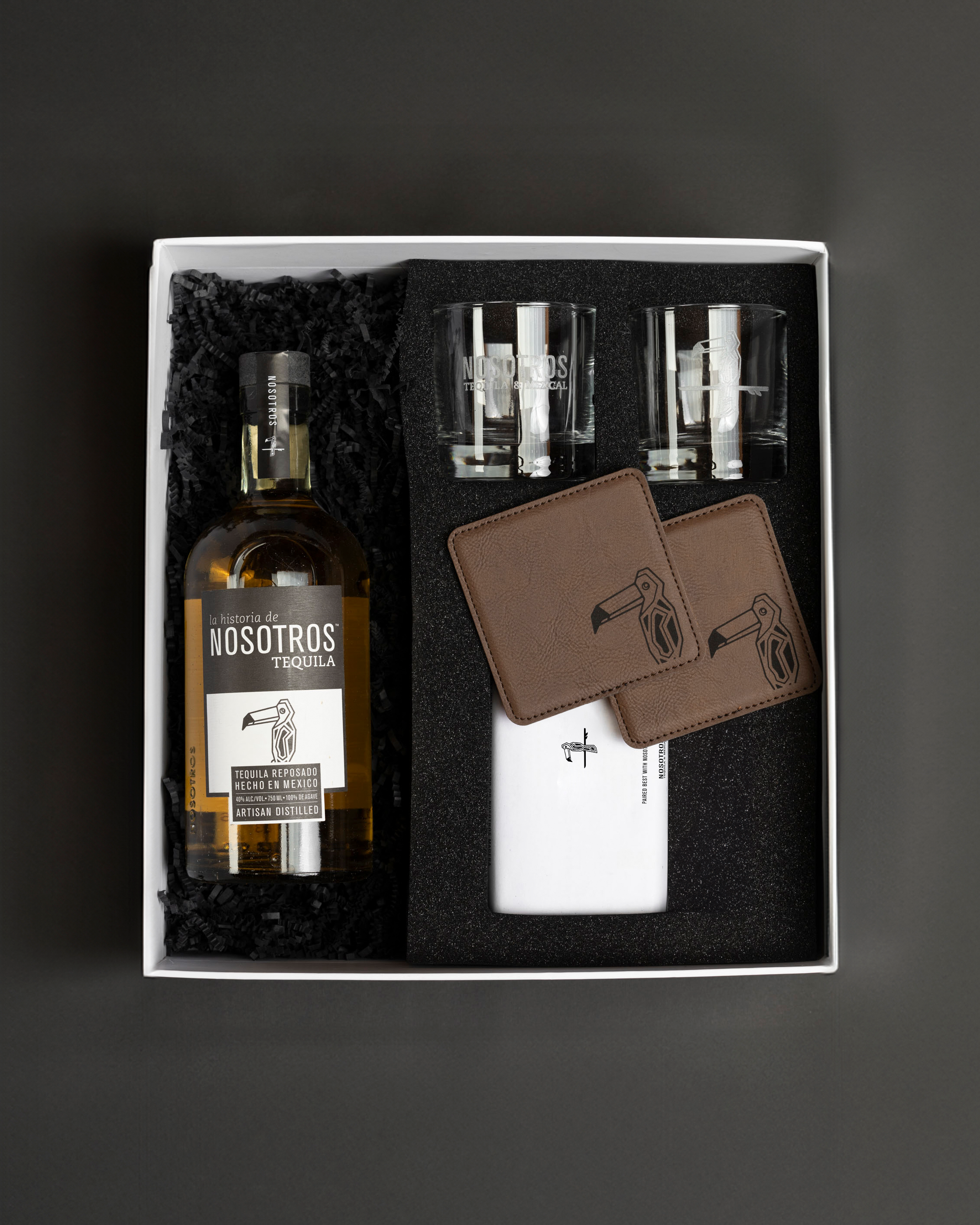 Nosotros Tequila Reposado Sipping Kit