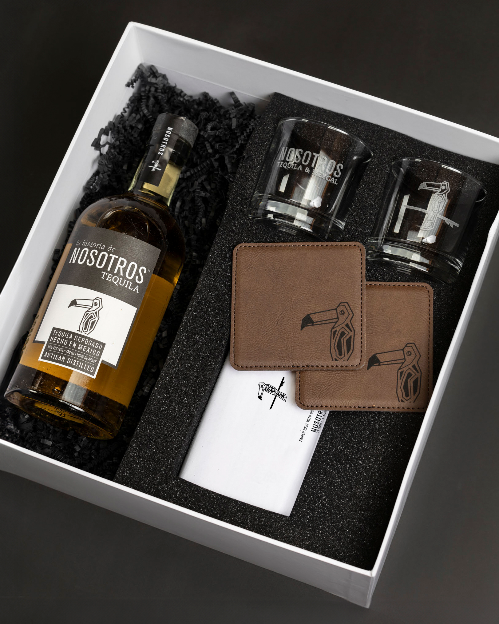 Nosotros Tequila Reposado Sipping Kit