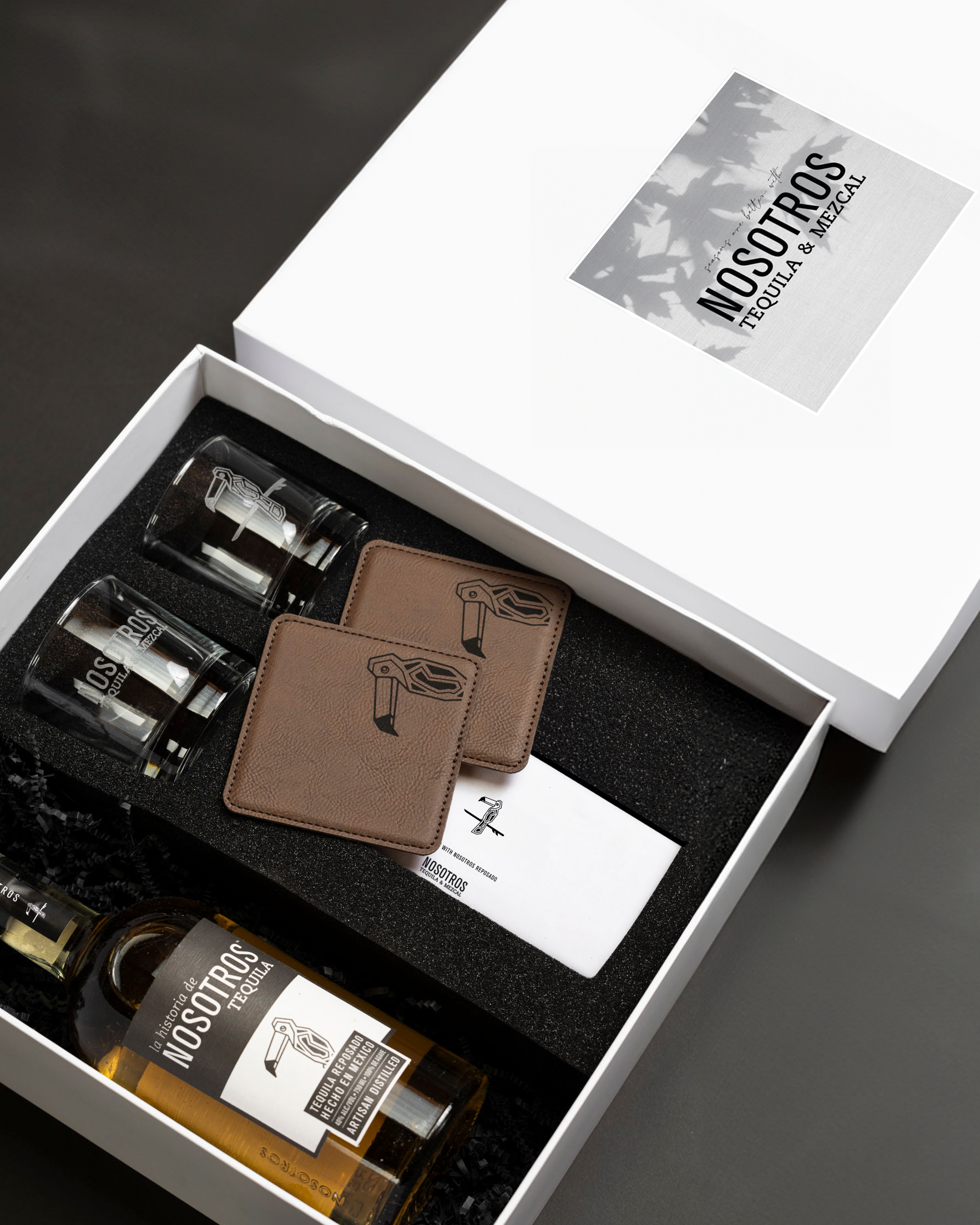 Nosotros Tequila Reposado Sipping Kit